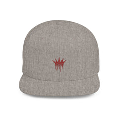 Crashoutz Embroidered Flat Bill Snapback