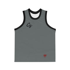 Crashoutz Gray Basketball Jersey