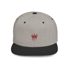 Crashoutz Embroidered Flat Bill Snapback