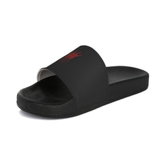 Crashoutz Red Dripped Crowned Black Sliders