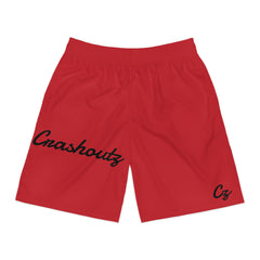 Crashoutz Red Joggers Shorts