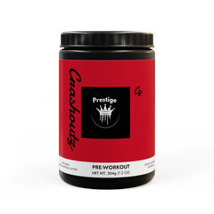 Crashoutz "Prestige" Series Pre-Workout Supplement, Fruit Punch (204g, 7.1oz)